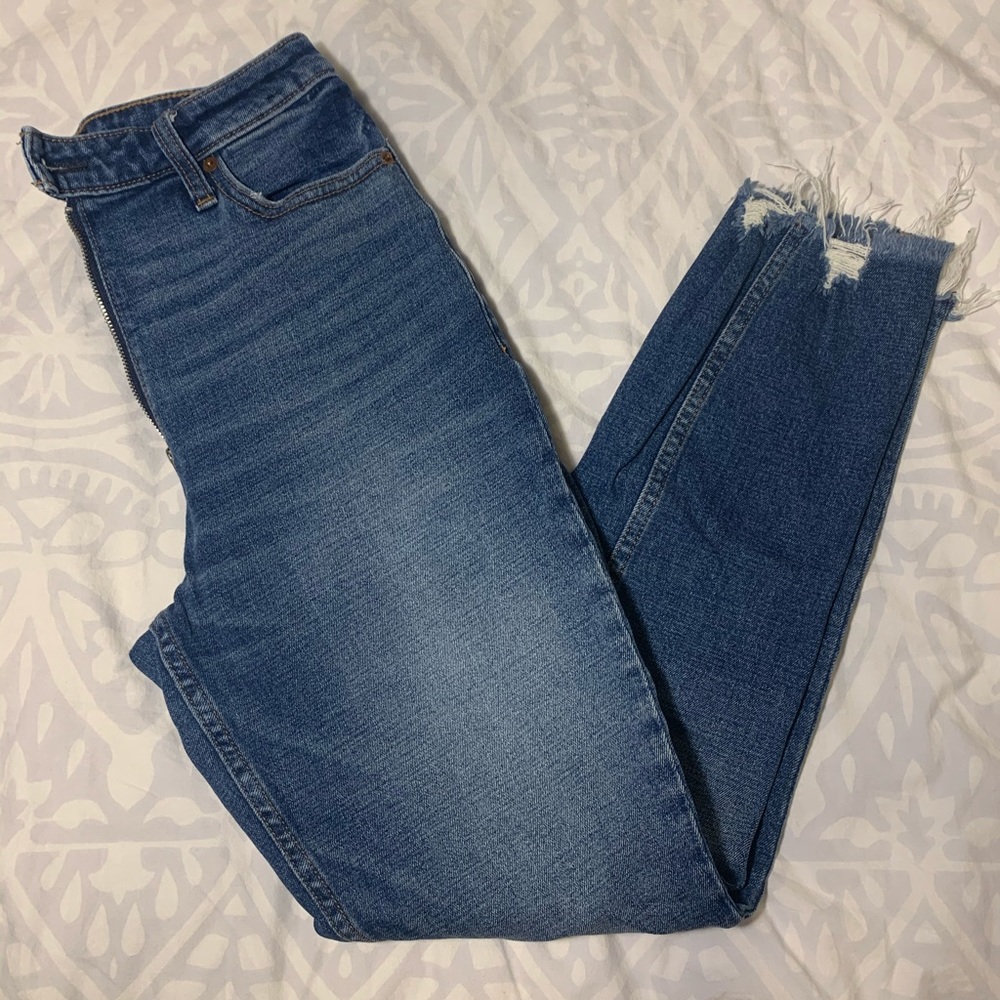 Abercrombie & Fitch high rise jeans